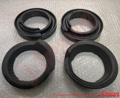 TOYOTA Genuine Rear Coil Spring Insulator Upper & Lower Right & Left Set OEM