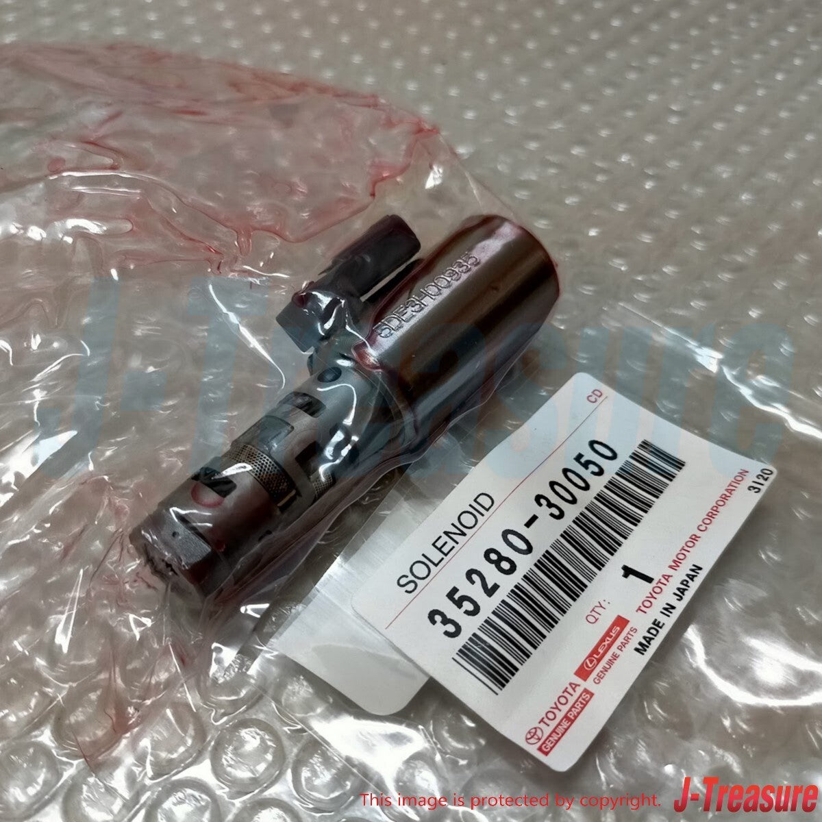 TOYOTA 4RUNNER UZN210 04-22 Genuine Lock Up Control Solenoid Assy 35280-30050