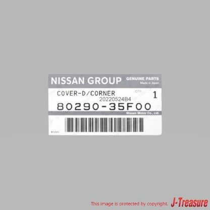 NISSAN SILVIA S13 1988-1994 Genuine Door Corner Cover RH 80290-35F00 OEM