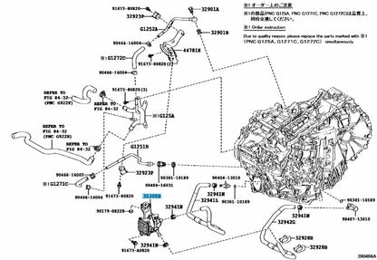 TOYOTA PRIUS PRIME ZVW52 17-22 Genuine Oil W/Motor Pump Assy 35300-47010 OEM