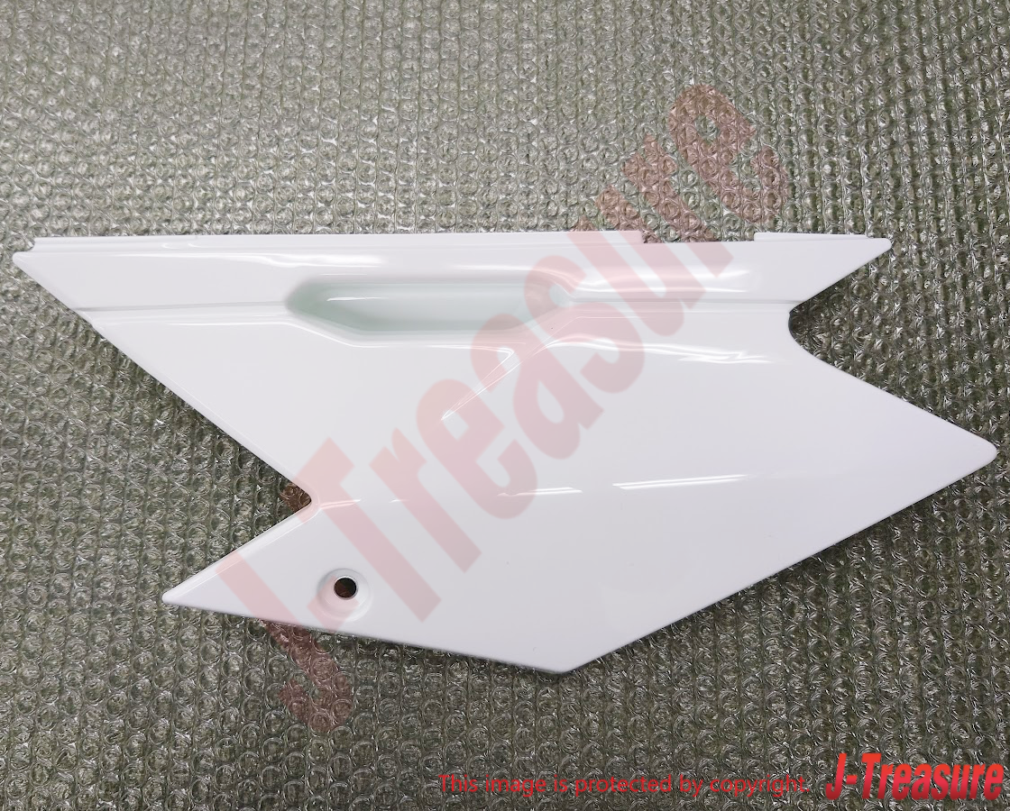 KAWASAKI KLX140 08-24 Genuine Rear Side Cover B.WHITE RH & LH Set OEM