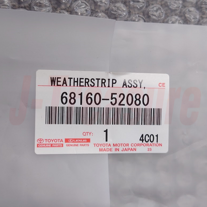 TOYOTA SCION xA NCP61 04-06 Genuine Front Door Glass Outer Weatherstrip RH OEM