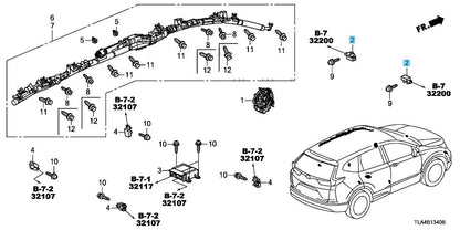 HONDA CR-V 2017-2022 Genuine Front Crash Sensor Assy 77930-TLA-A01 x2 Set OEM