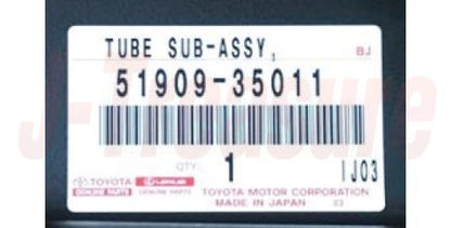 TOYOTA 4RUNNER GRN2## 03-22 Genuine Pintle Hook Support Tube & Bolt & Cap Set