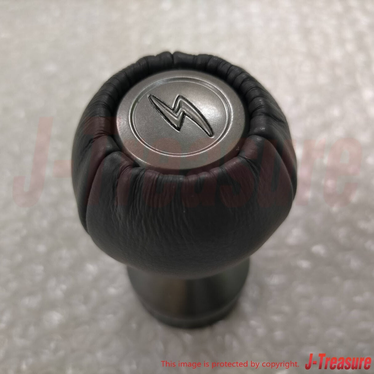 NISSAN SILVIA S15 99-02 Genuine Shift Knob 6-Speed Black Leather 32865-89F10 OEM