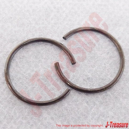 KAWASAKI KX250 19-24 Genuine Piston Pin Ring Snap 92033-1161 x2 Set OEM