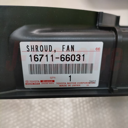 TOYOTA LAND CRUISER 80 LX450 FZJ80 1FZ-F 1FZ-FE Genuine Radiator Fan Shroud OEM