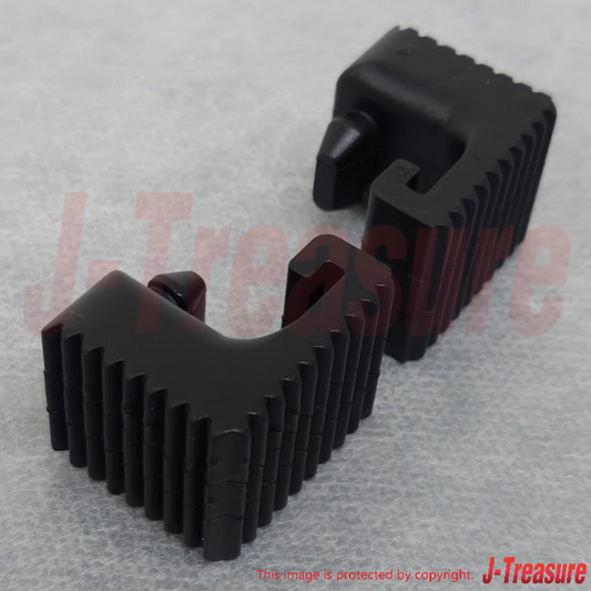 HONDA ODYSSEY 99-10 Genuine Slide Door Upper Rail Stopper 72557-S0X-A00 x2 Set