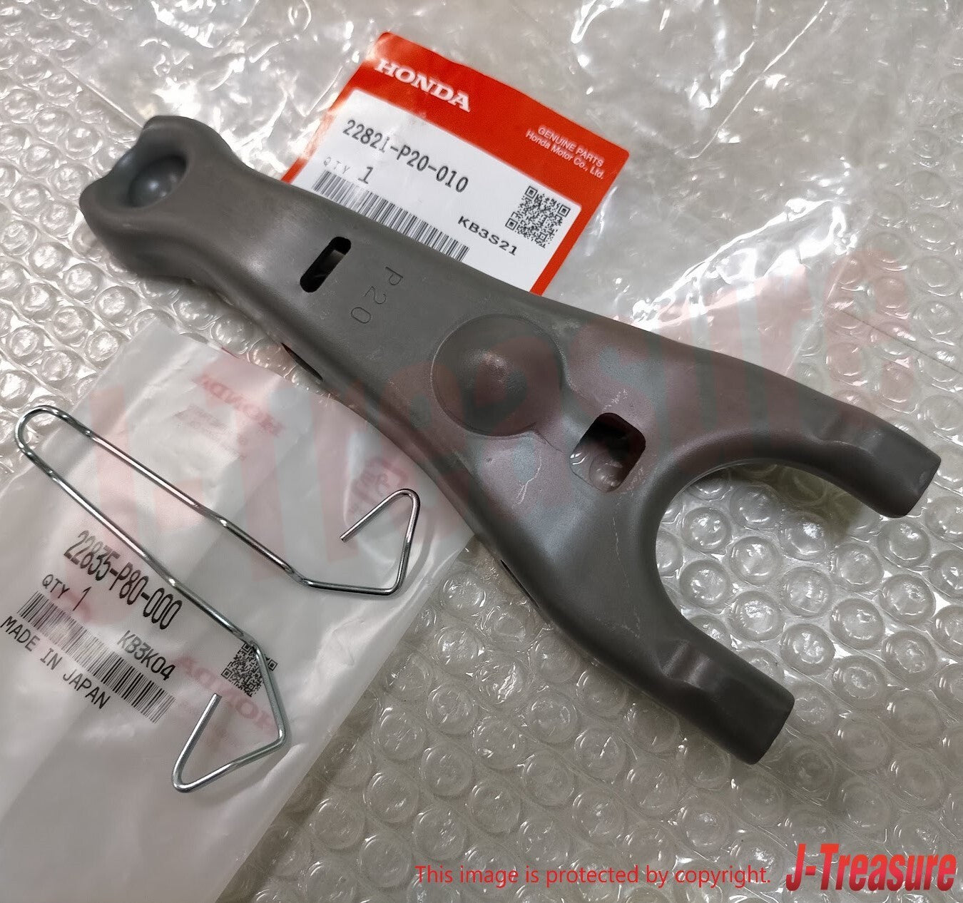 HONDA CR-X DEL SOL EG1 EJ4 93-97 Genuine Clutch Release Fork & Spring Set OEM