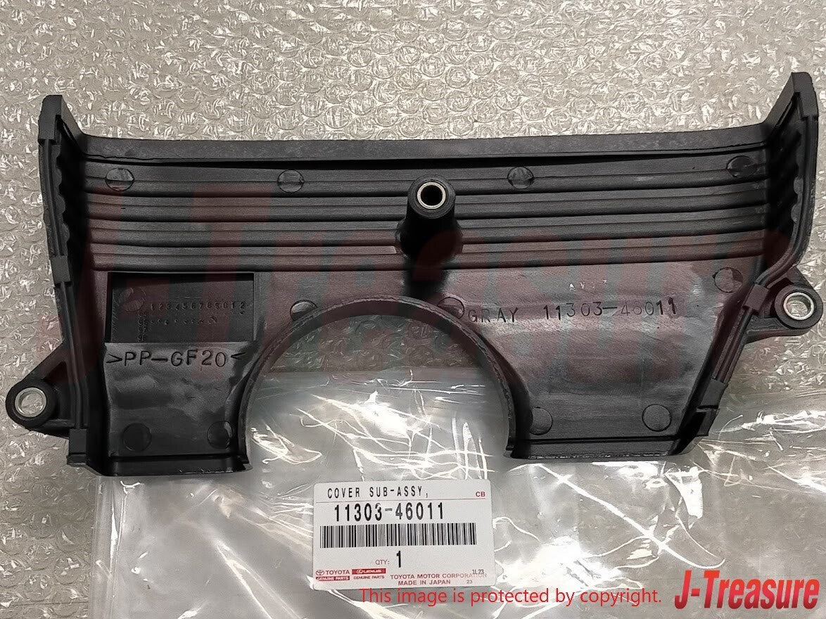 TOYOTA SUPRA JZA80 MK4 93-98 Genuine 2JZ Upper Timing Belt Cover 11303-46011 OEM
