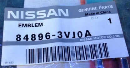 NISSAN NOTE E12 Genuine Rear Back Door Emblem "MEDALIST" 84896-3VJ0A OEM