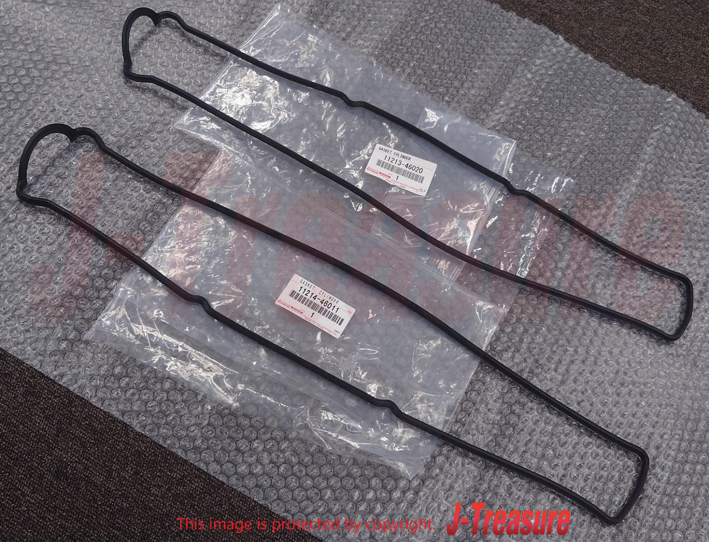 TOYOTA Genuine 2JZ-GTE Non VVTi Valve Cover Gasket 11213-46020 11214-46011 OEM