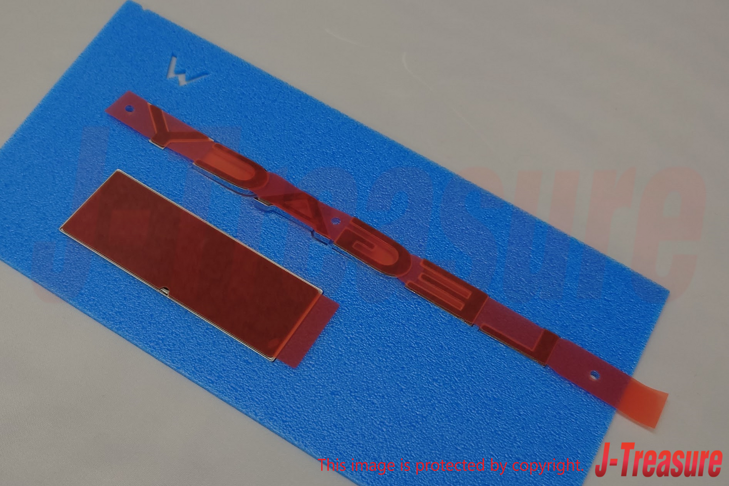 SUBARU LEGACY BP5 2005 Genuine Rear Gate Emblem "LEGASY tuned by STI" 93073AG390