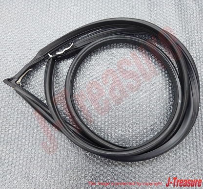 MITSUBISHI LANCER EVO4 CN9A EVO5 6 CP9A Genuine Front Door Weatherstrip Set OEM