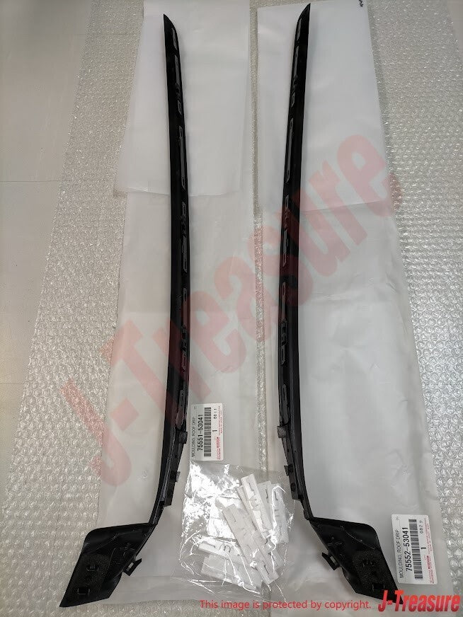 LEXUS IS250 IS350 2014-2015 Genuine Front Windshield Molding RH LH Clip Set OEM