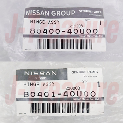 NISSAN MAXIMA A32 '95-99 Genuine Fr/Door Hinge Upper & Lower(RH or LH) Set OEM