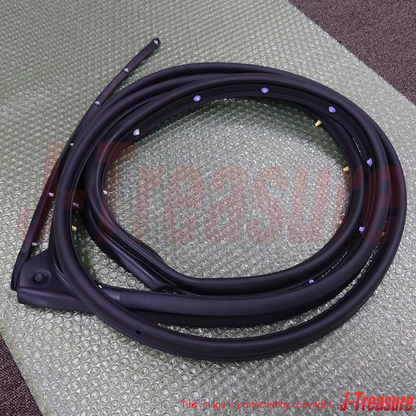 MITSUBISHI LANCER EVO 10 08-15 Genuine RR Door Opening Otr Weatherstrip LH OEM