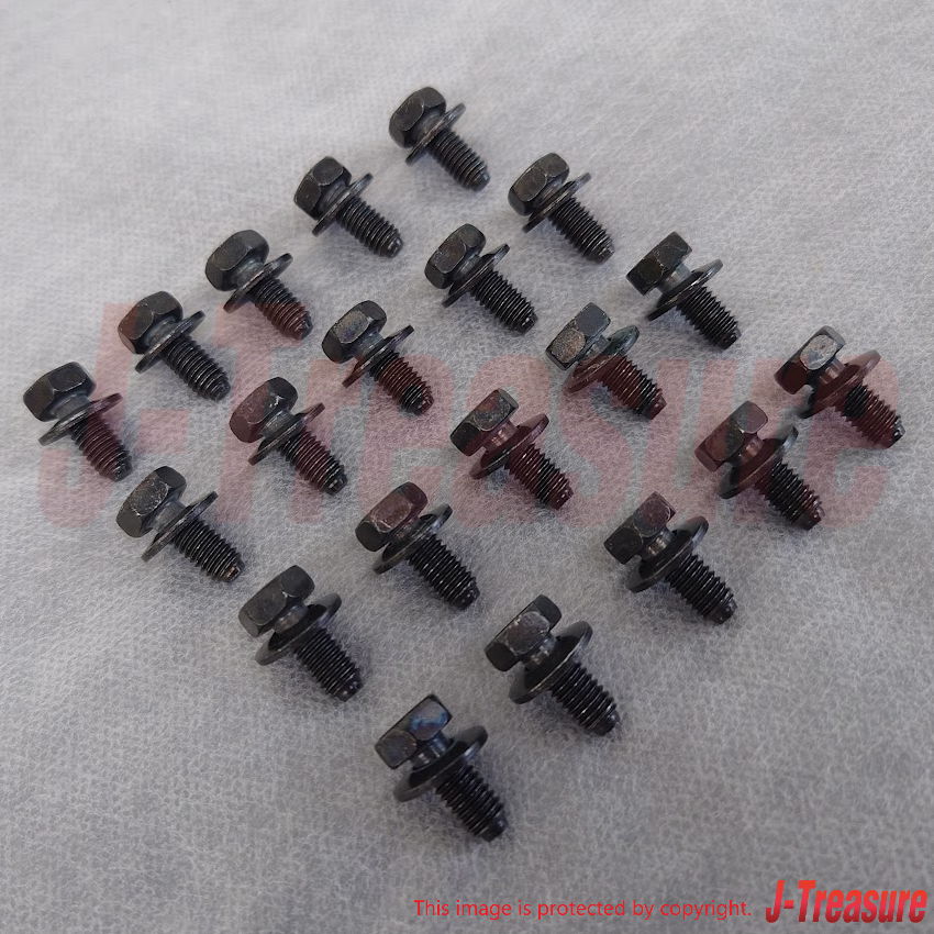 LEXUS GS350 GRS19# 06-11 Genuine Transaxle Oil Pan Bolt 90119-06173 x20 Set OEM