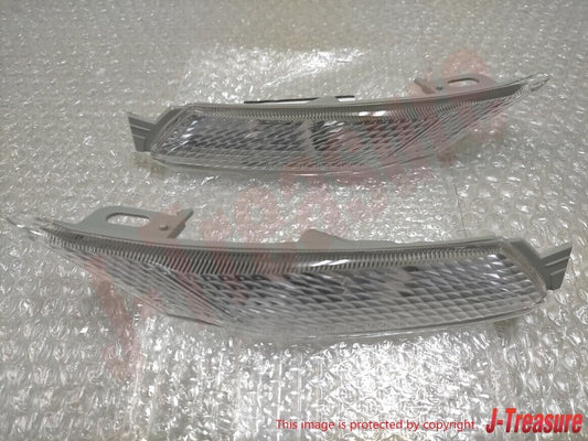 MAZDA RX-8 RX8 SE3P Genuine Clear Corner Side Marker Indicator Lights Set OEM