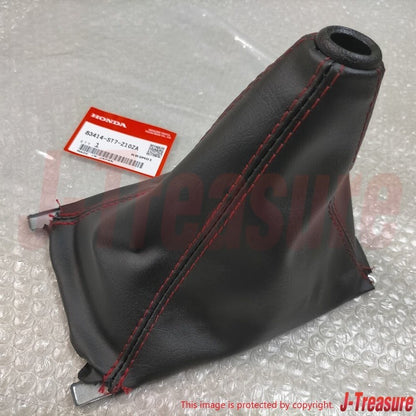 HONDA ACURA INTEGRA TYPE-R DC2 DB8 1997-2001 Genuine Red Stitched Shift Boot OEM