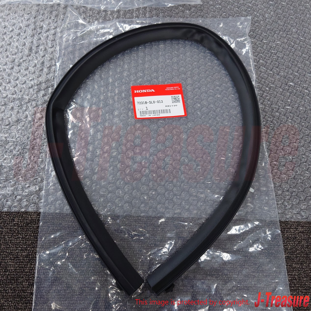 HONDA ACURA NSX NA1/2 91-05 Genuine Lower Outer Weatherstrip 72318-SL0-013 OEM