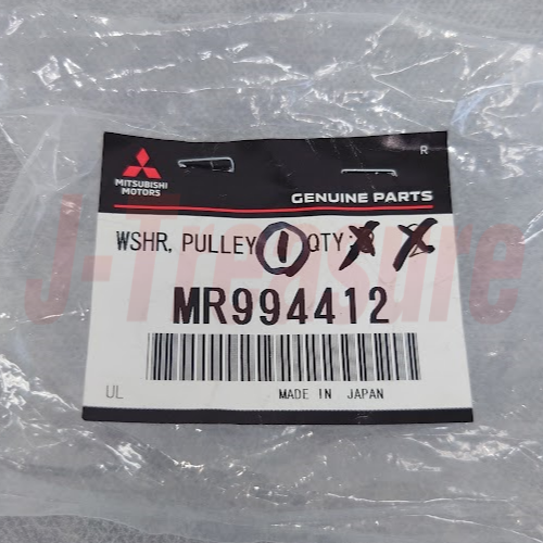 MITSUBISHI MONTERO V23C 94-06 Genuine Crankshaft Pulley Washer & Center Bolt set