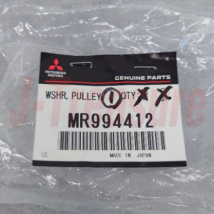 MITSUBISHI MONTERO V23C 94-06 Genuine Crankshaft Pulley Washer & Center Bolt set
