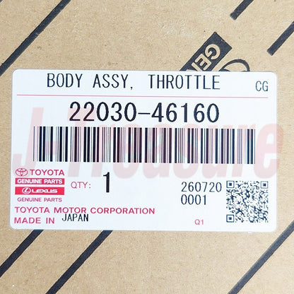 TOYOTA SUPRA JZA80 93-98 Genuine 2JZ-GTE Throttle Body Assy 22030-46160 OEM