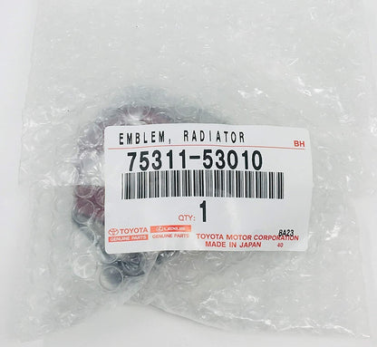TOYOTA ALTEZZA GXE SXE Genuine Front Grill Emblem Ornament Red 75311-53010 OEM