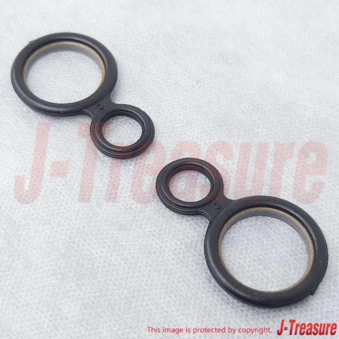KAWASAKI NINJA 650 EX650 06-24 Genuine Spark Plug Hole Gasket 11061-0105 x2 Set