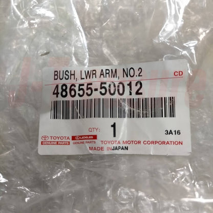 TOYOTA LEXUS LS430 01-06 UCF30 Genuine Lower Arm Bush No.2 48655-50012 Set OEM