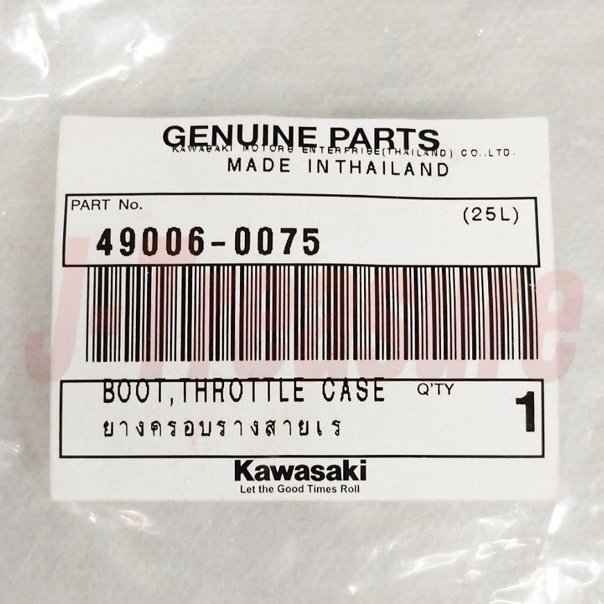 KAWASAKI KLX110/R '10-25 KLX110R L '21-25 Genuine Throttle Case Boot 49006-0075