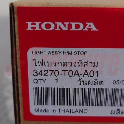 HONDA CR-V 12-14 Genuine Tail Gate High Mount Stop Lamp Unit 34270-T0A-A01 OEM