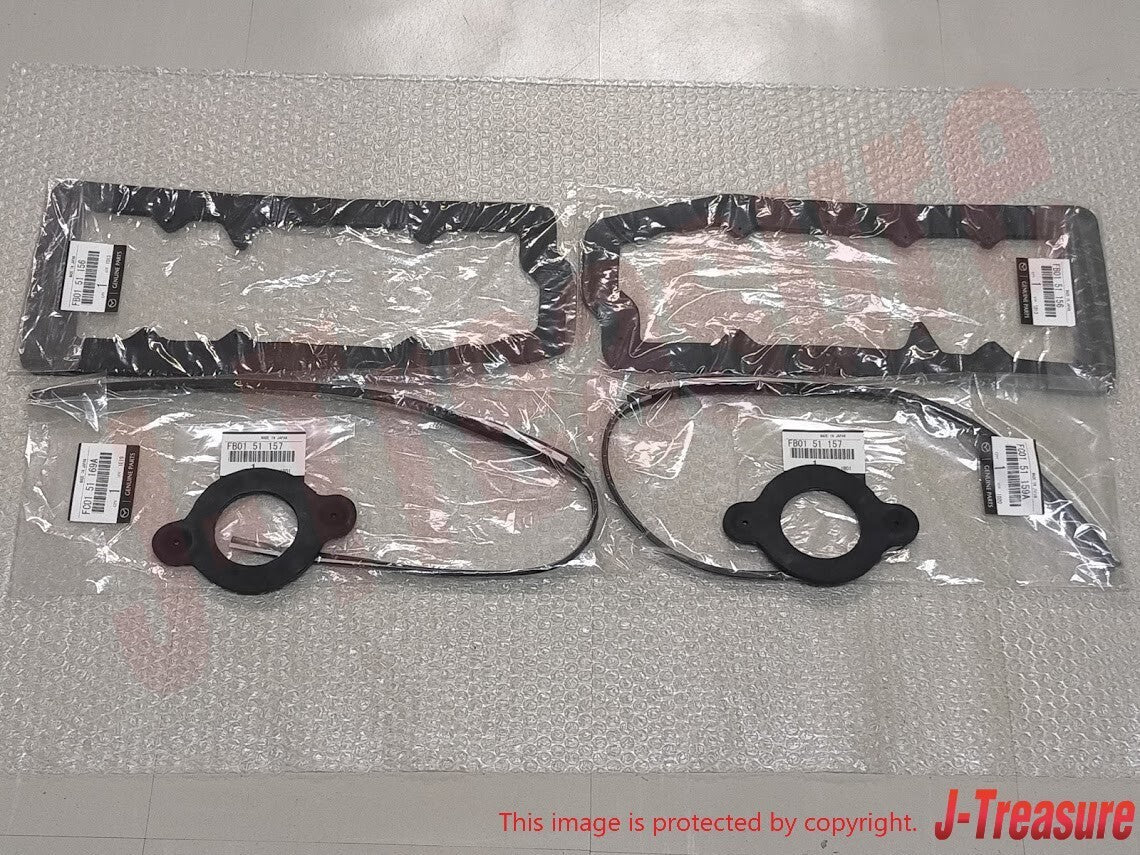MAZDA RX-7 FC3S 89-91 Genuine Rear Combo Lamp Assy & Gasket & strip Seal RL set