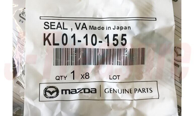 MAZDA MIATA NA NB 94-05 Genuine Engine Intake Valve Seal KL01-10-155 x8 Set