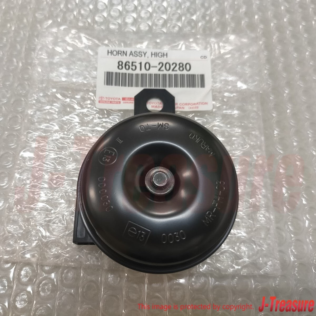 TOYOTA RAV4 ACA30 2006-2022 Genuine High Pitched Horn Assy 86510-20280 OEM