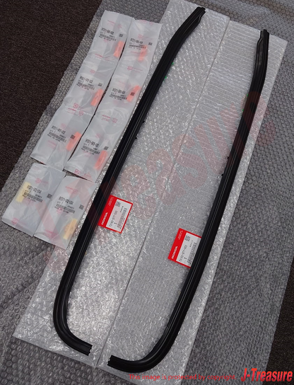 HONDA INTEGRA DC1 DC2 94-01 Genuine Front Windshield Molding RH LH Clip Set OEM
