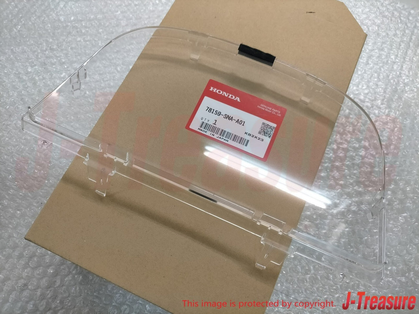 HONDA CIVIC FD1 FD2 TYPE-R Genuine Speedometer Cluster Lens 78159-SNA-A01 OEM