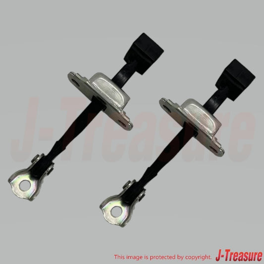 MITSUBISHI MONTERO SPORT KH4W Genuine Front Door Check 5702A080 x2 set OEM