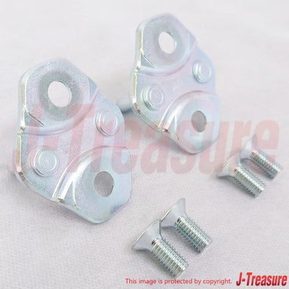 HONDA CIVIC INTEGRA  ACCORD PRELUDE Genuine Front Door Strikers & Bolts Set OEM