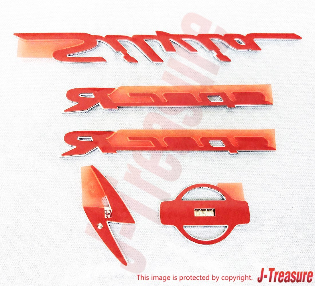 NISSAN SILVIA S15 Genuine Front & Side & Rear Emblem Badge Set of 5 OEM
