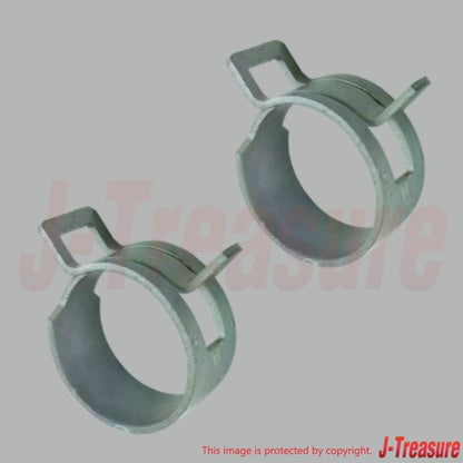 NISSAN SKYLINE R32/33/34 GT-R Genuine Front Connector Water Hose & Clamp(x2) Set