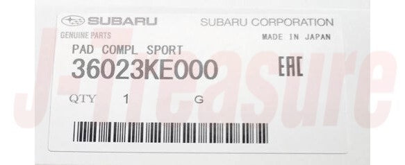 SUBARU FORESTER SH5 2008-2013 Genuine Pad Brake Pedal AT 36023KE000 OEM