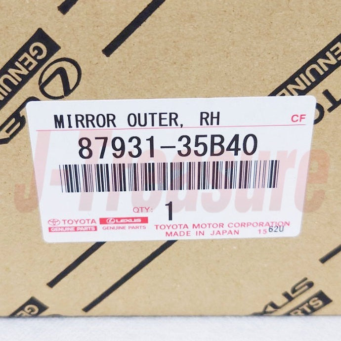 TOYOTA FJ CRUISER GSJ15 GSJ15W Genuine Outer Rear View Mirror RH 87931-35B40 OEM