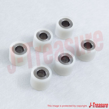 SUZUKI QUADSPORT LT80 1987-2006 Genuine Movable Drive Face Roller x6 Set OEM