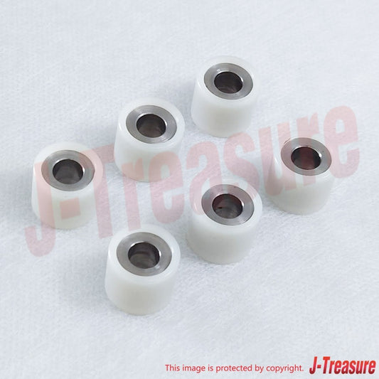 SUZUKI QUADSPORT LT80 1987-2006 Genuine Movable Drive Face Roller x6 Set OEM