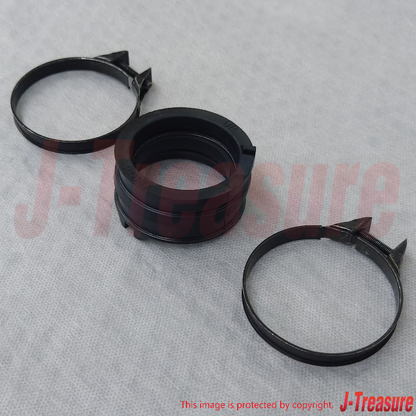 SUZUKI DR-Z400E 2000-2007 Genuine Intake Pipe & Clamp x2 Set OEM