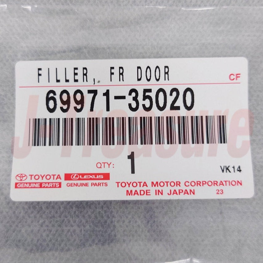 TOYOTA 4RUNNER 90-95 Genuine Back Window Regulator Track Channel Repair Kit OEM