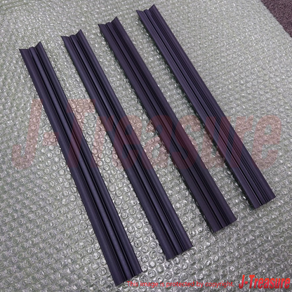 TOYOTA LEVIN TRUENO AE86 Genuine Front Door Glass Run RH & LH 68143-12070 x4 OEM
