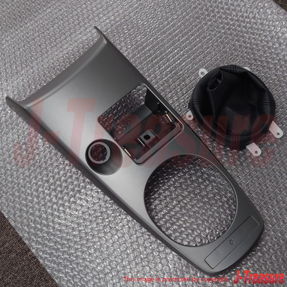 MITSUBISHI LANCER Evo 8 02-03 Genuine 6M/T Gearshift Lever Panel & Cover Set OEM